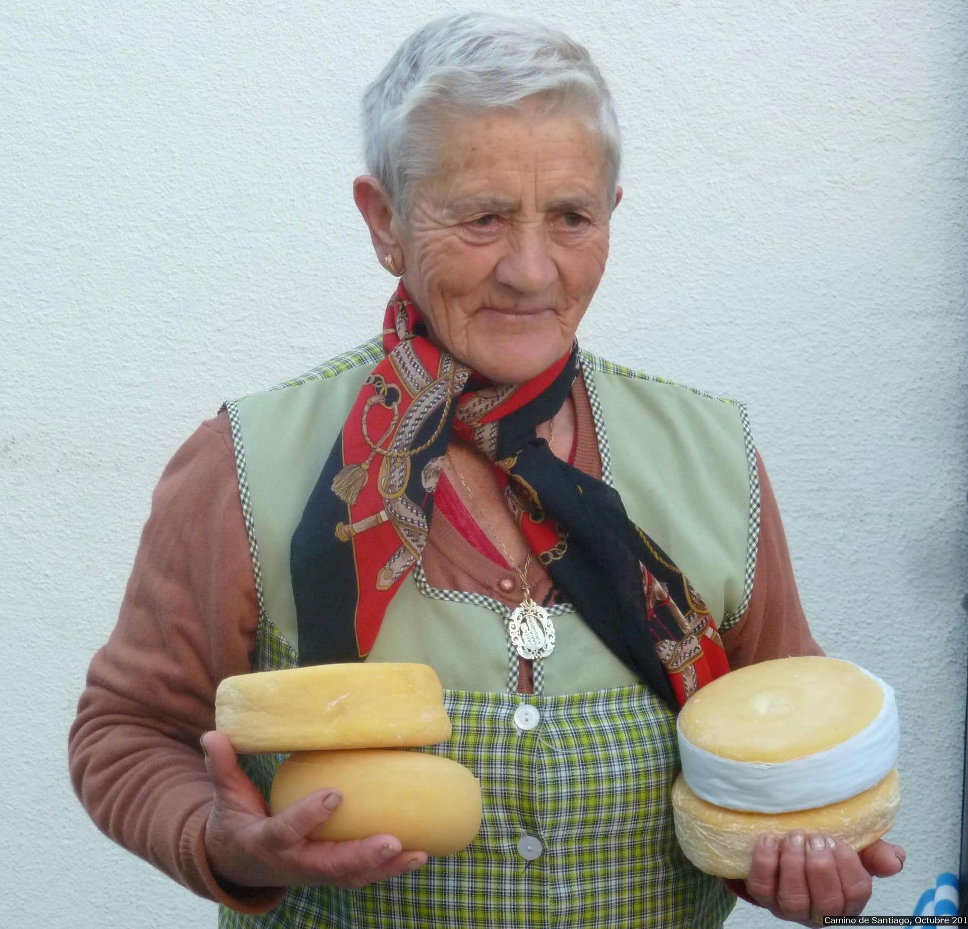 Popular Queso de Arzua cheese on the Camino de Santiago