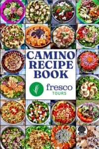 The Camino Recipe Book with 37 easy-to-prepare recipes for a delicious al fresco picnic lunch.