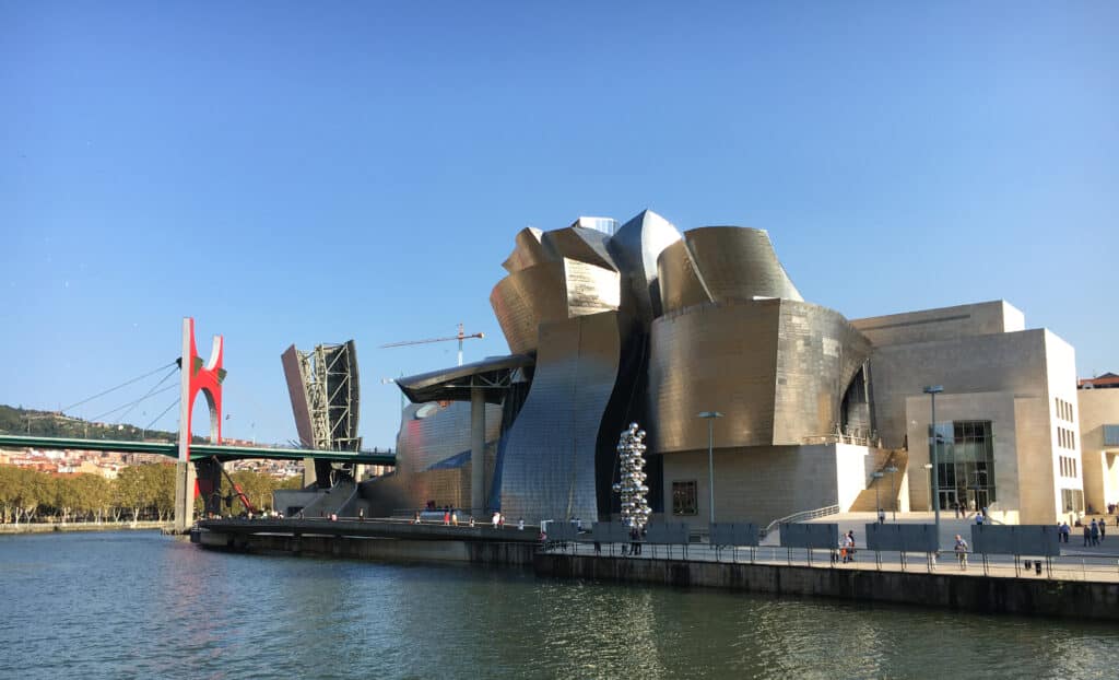The Guggenheim in Bilbao.