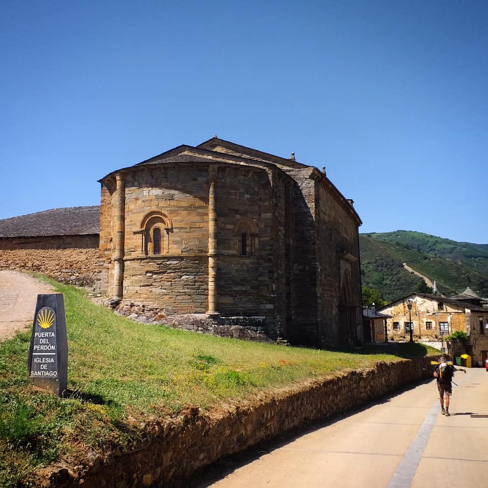 The Church of Santiago in Villafranca del Bierzo.