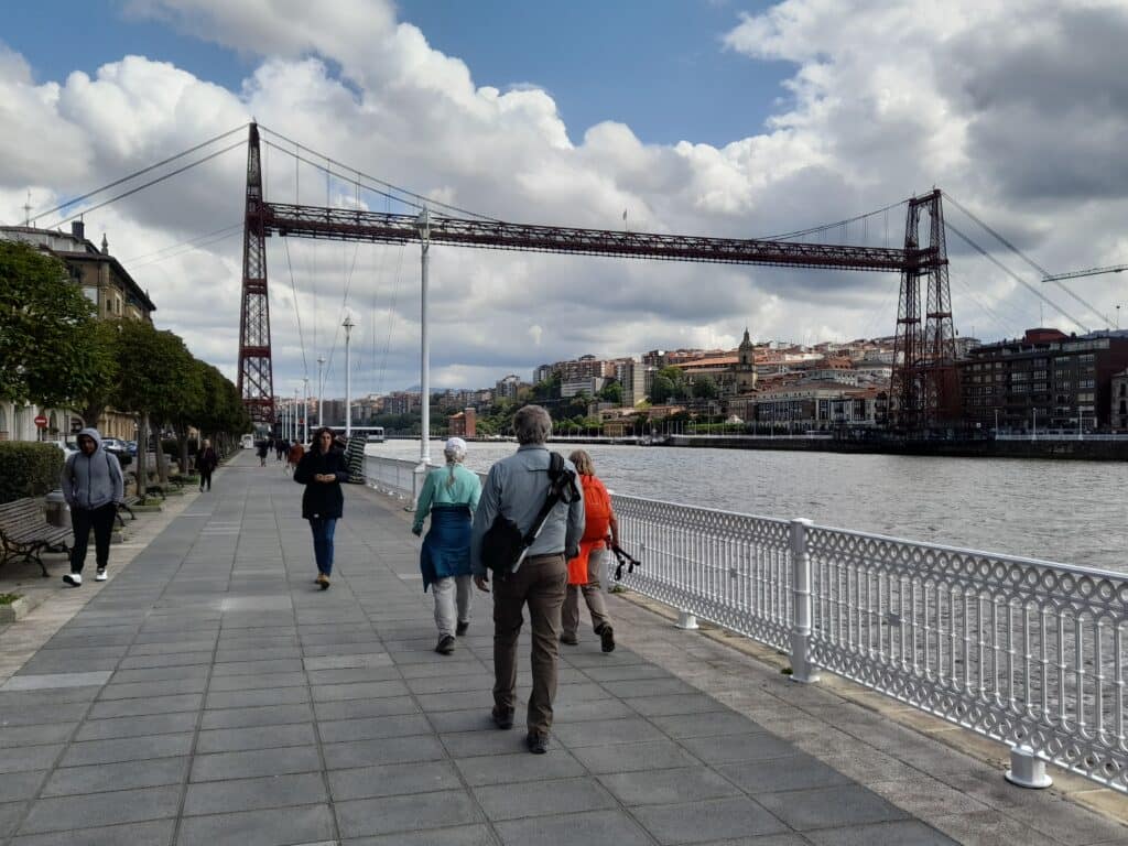 The Hanging Bridge in Portugalete