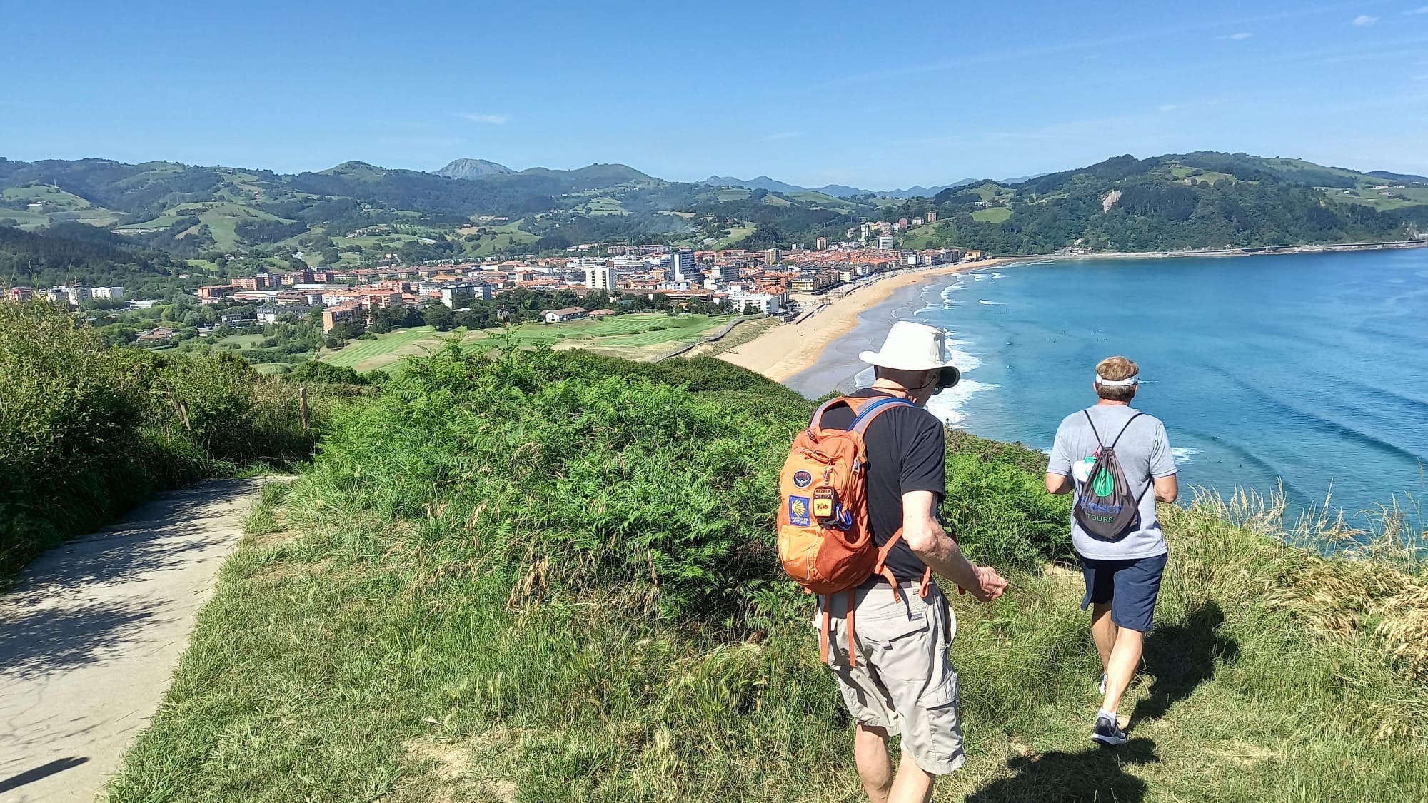 The Camino del Norte in the summer