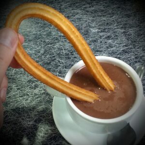 Chocolate and churros