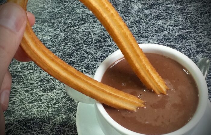 Chocolate and churros