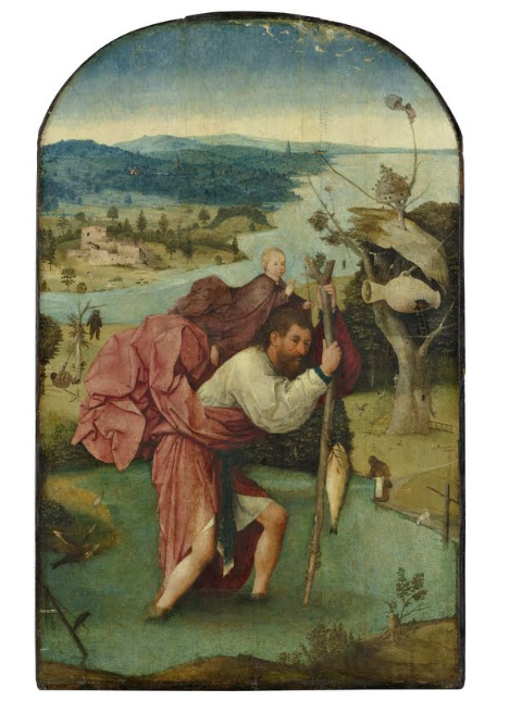 Saint Christopher and the Child Christ