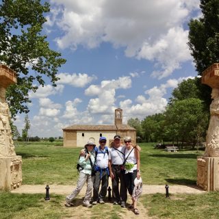 Halfway point on the Camino